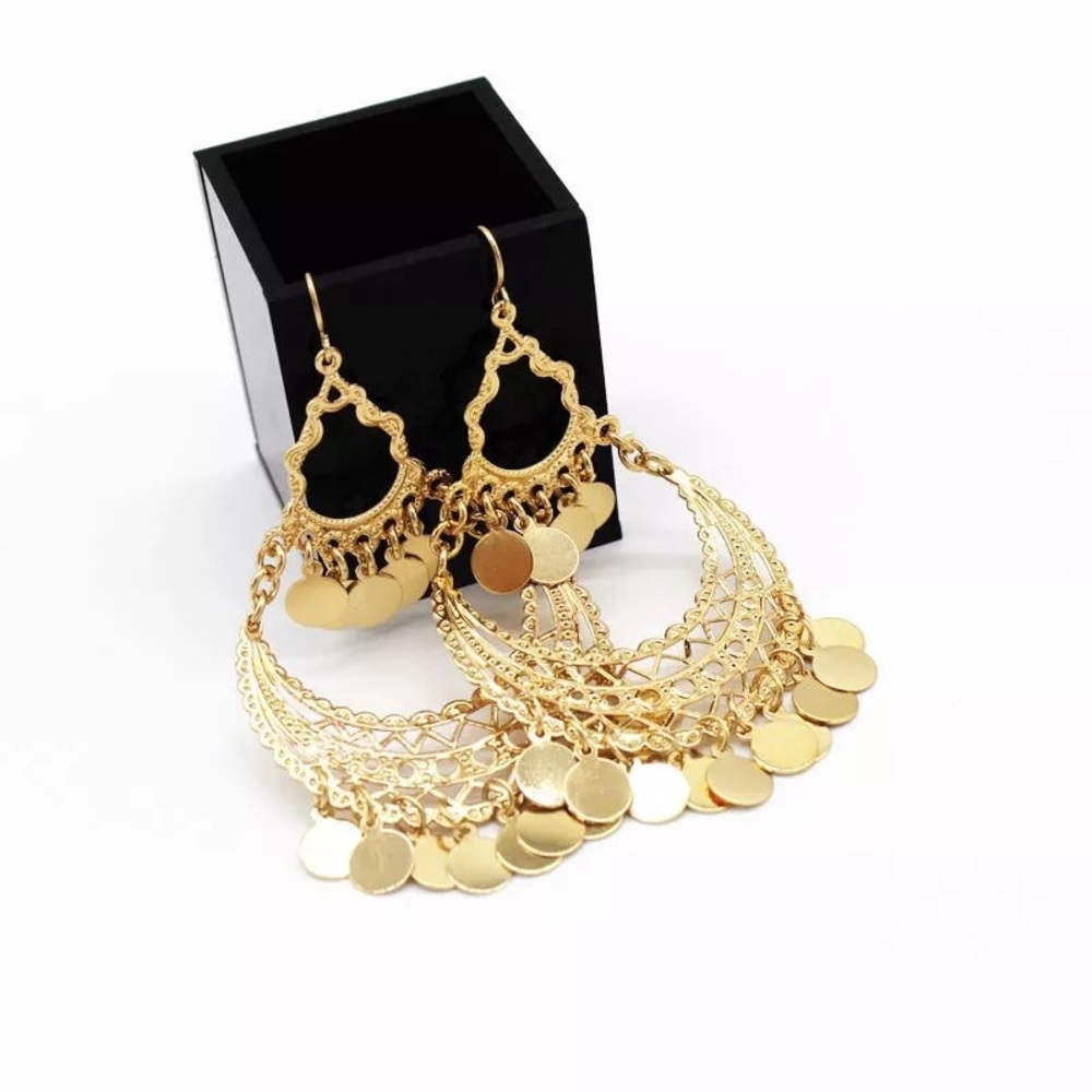 Dangle Chandelier Earrings - Picture 3 of 3